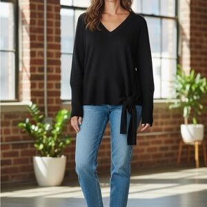 Chelsea28 Black Knit Sweater